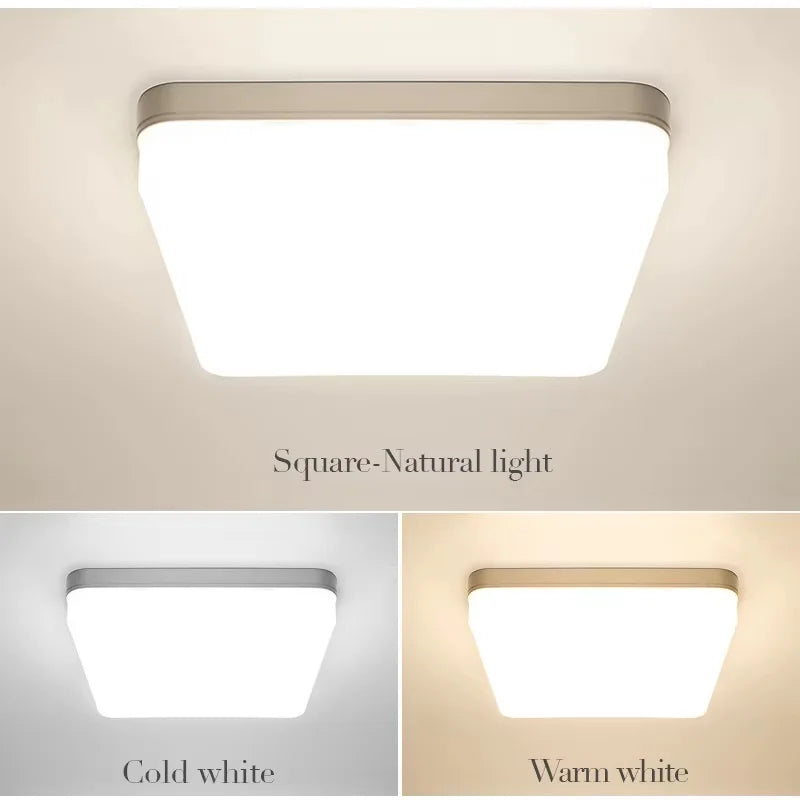 Modern Ultra-Thin LED Ceiling Light – 18W–48W