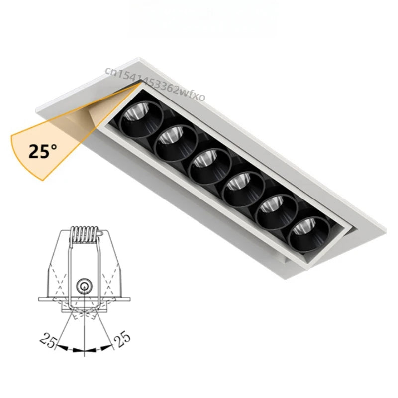 Dimmable Mini COB LED Downlight – AC110–220V