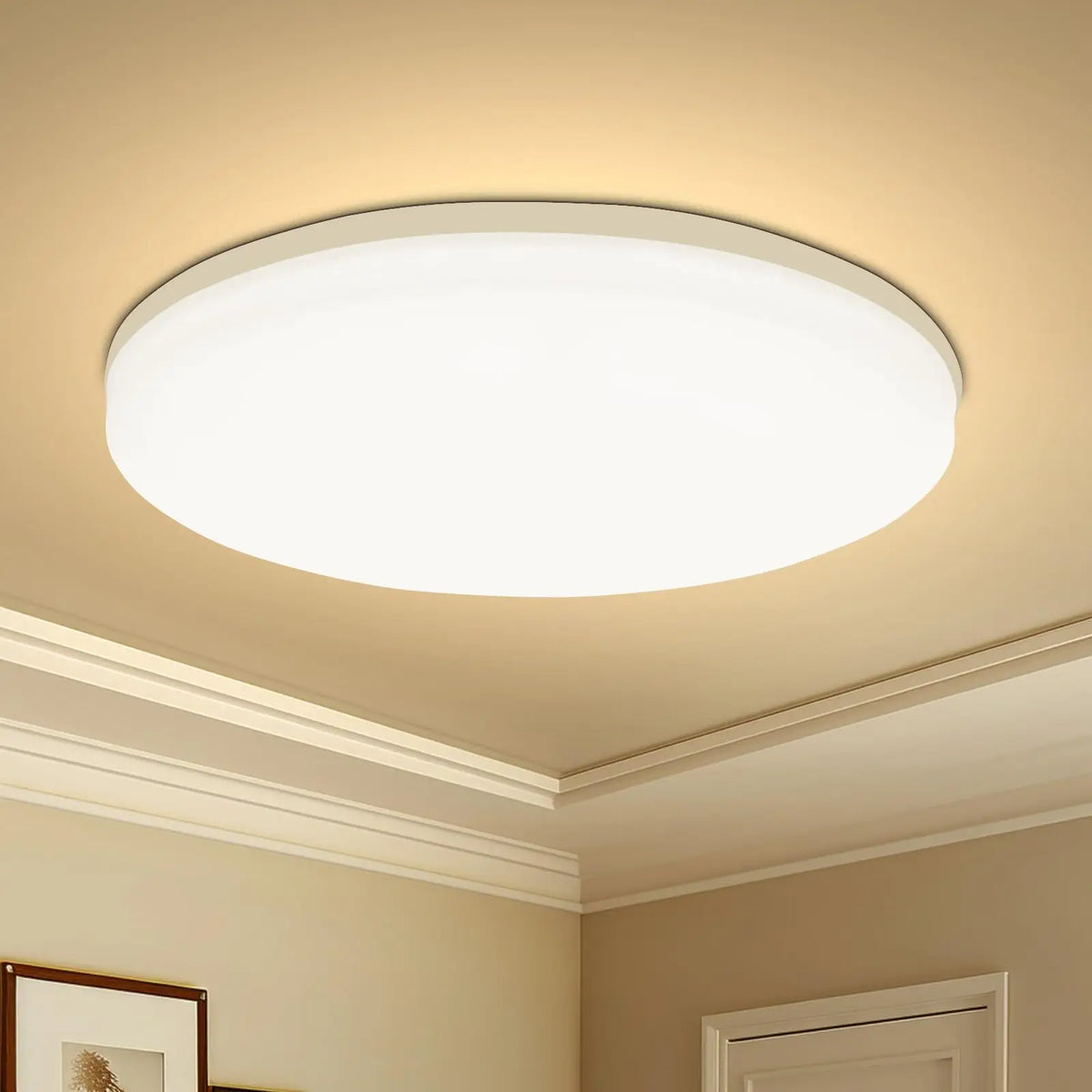 Modern Round LED Ceiling Light – 18W–48W