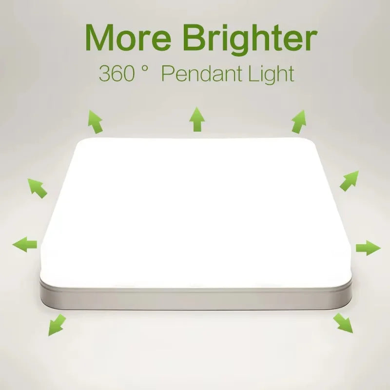Modern Ultra-Thin LED Ceiling Light – 18W–48W