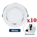 Round LED Ceiling Downlight – 5W to 18W, Multiple Colours and Voltages